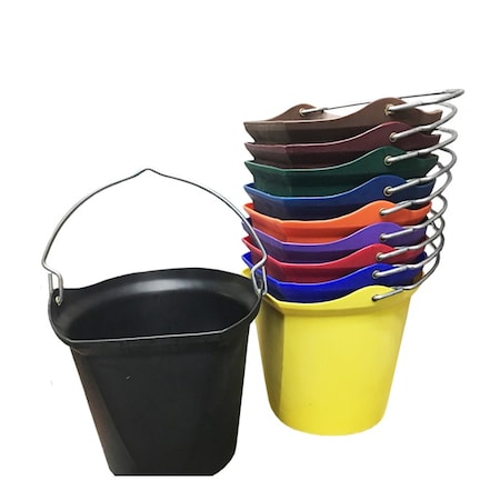 Horsemens Pride Super Copy Cat Water Bucket 20 Qt. BLACK 1162-BK